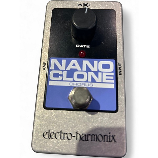 Used Electro-Harmonix Nano Clone Chorus Effect Pedal