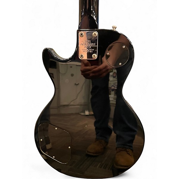 Used Aria PRO II LS-500 MIJ Black Solid Body Electric Guitar