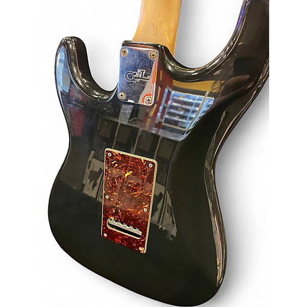 Used 2000s G&L USA Legacy Black Solid Body Electric Guitar