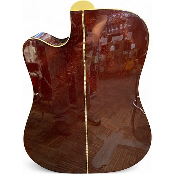 Used Mitchell MD100SCE Natural Acoustic Electric Guitar