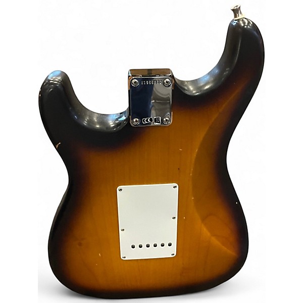 Used Fender 1959 American Vintage Stratocaster 2 Tone Sunburst Solid Body Electric Guitar