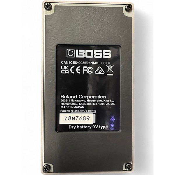 Used BOSS TU3W Waza Craft Chromatic Tuner Pedal