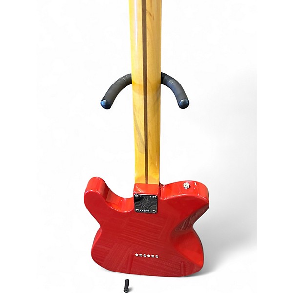 Used Fender chris shiflett cleaver telecaster Dakota Red Solid Body Electric Guitar