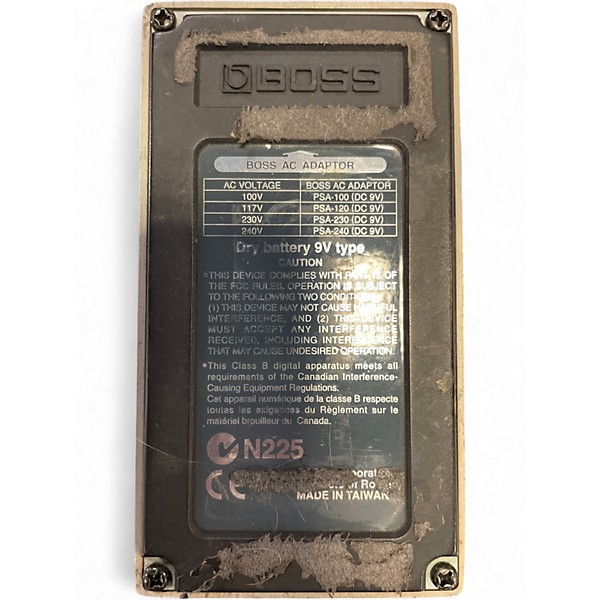 Used BOSS TU2 Chromatic Tuner Pedal