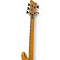 Used Schecter Guitar Research STILETTO 5 SESSION FRETLESS Natural Electric Bass Guitar