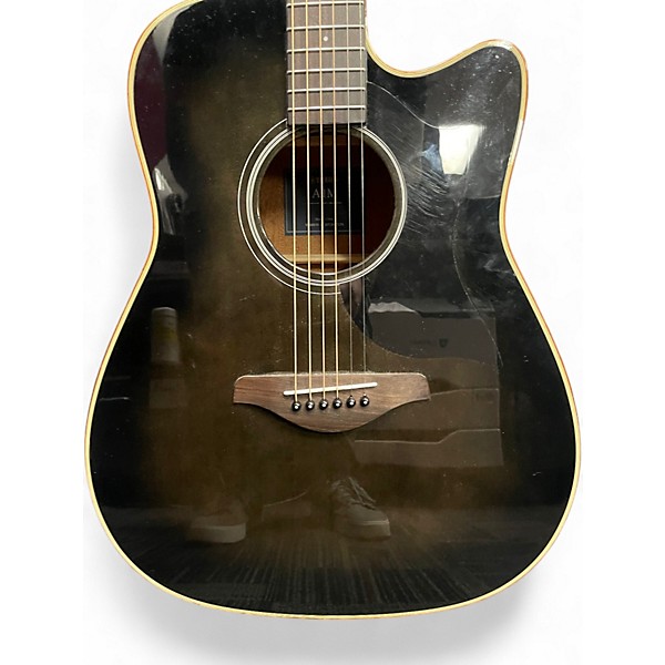 Used Yamaha  A1M Trans Black Acoustic Electric Guitar