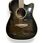 Used Yamaha  A1M Trans Black Acoustic Electric Guitar