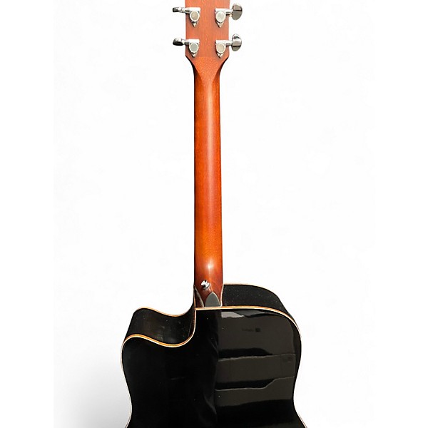 Used Yamaha  A1M Trans Black Acoustic Electric Guitar