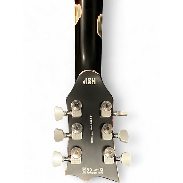 Used ESP LTD James Hetfield Truckster Black Solid Body Electric Guitar