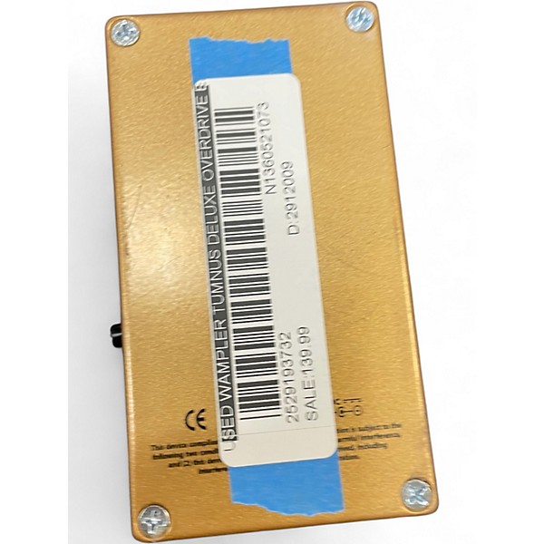 Used Wampler Tumnus Deluxe Overdrive Effect Pedal