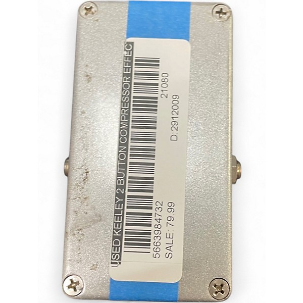 Used Keeley 2 Button Compressor Effect Pedal