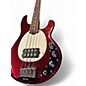 Used Ernie Ball Music Man Stingray Short Scale Raspberry Pearl Electric Bass Guitar