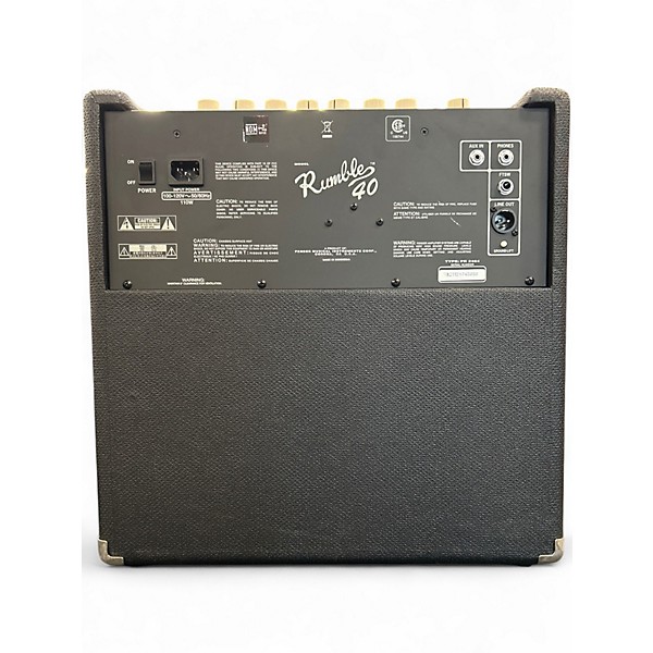 Used Fender RUMBLE 40 BASS AMP Bass Combo Amp