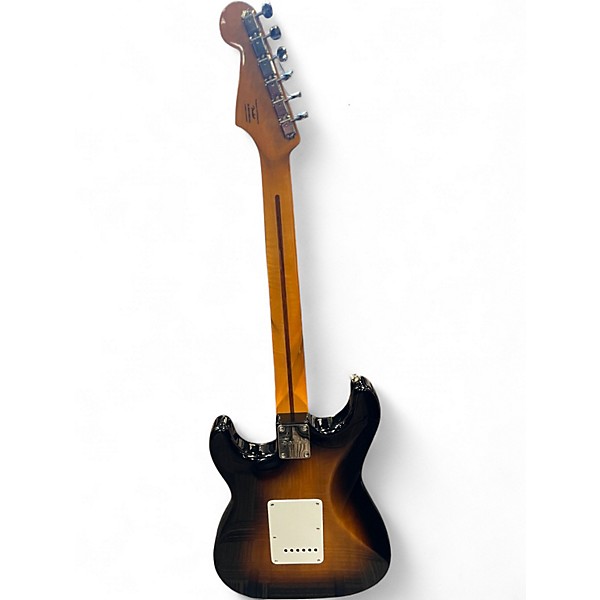 Used Squier Classic Vibe 1950S Stratocaster 2 Tone Sunburst Solid Body Electric Guitar