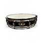 Used Pearl 13X3 PICCOLO STEEL SNARE Black Drum thumbnail