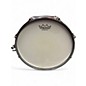 Used Pearl 13X3 PICCOLO STEEL SNARE Black Drum