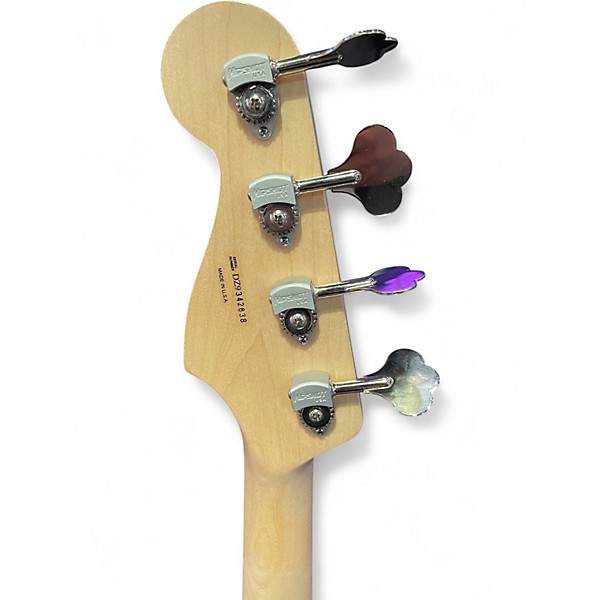 Used Fender American Deluxe Jazz Bass 3 Tone Sunburst Electric Bass Guitar