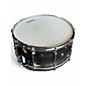 Used Battlefield Drums 6.5X14 USA Custom Snare Distressed "Ripped Jeans" Satin Drum
