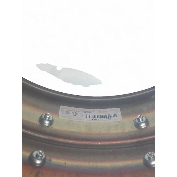 Used Ludwig 14X6.5 Raw Bronze Phonic Raw Bronze Drum