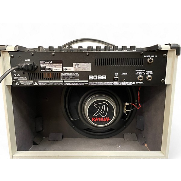 Used BOSS Katana KTN50 50W 1X12 Guitar Combo Amp