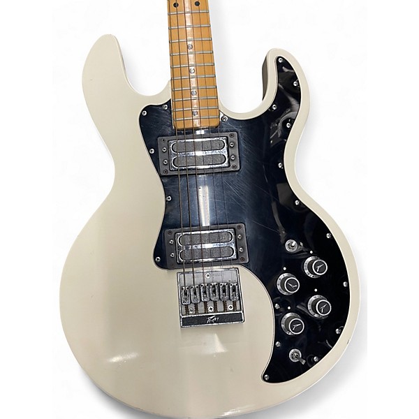 Vintage 1981 Peavey T60 White Solid Body Electric Guitar