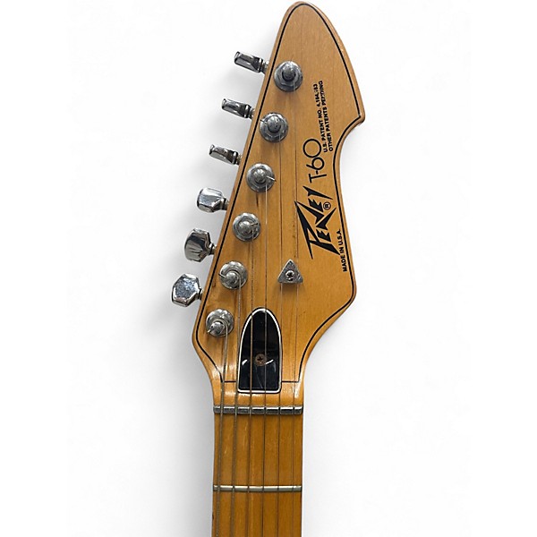 Vintage 1981 Peavey T60 White Solid Body Electric Guitar