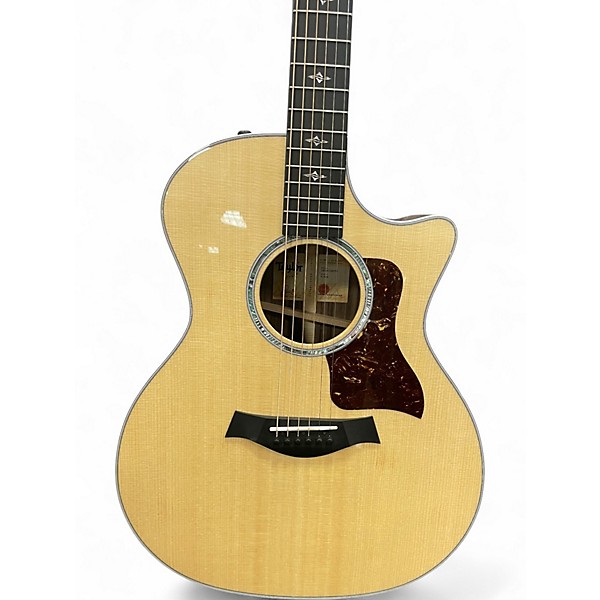 Used Taylor 414CE V-Class Natural Acoustic Electric Guitar