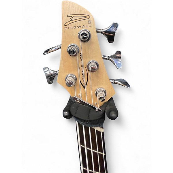 Used Dingwall COMBUSTION 5 Vintage White Electric Bass Guitar