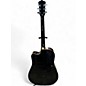 Used Washburn WA90CE Black Acoustic Electric Guitar