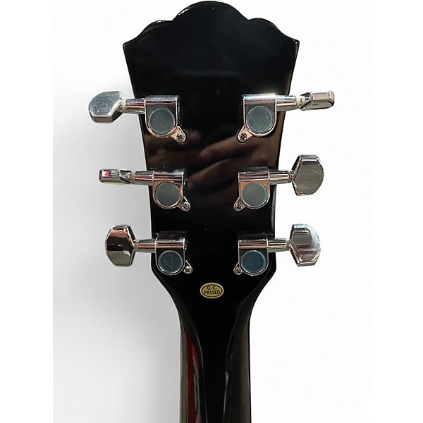 Used Washburn WA90CE Black Acoustic Electric Guitar