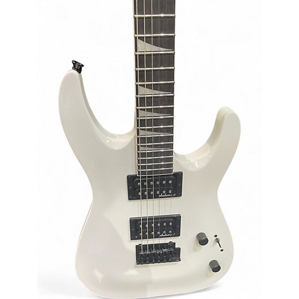 Used Jackson JS22 Dinky Snow White Solid Body Electric Guitar