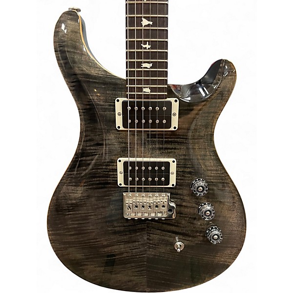 Used PRS CE24 Trans Black Solid Body Electric Guitar
