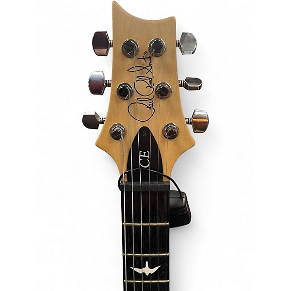 Used PRS CE24 Trans Black Solid Body Electric Guitar