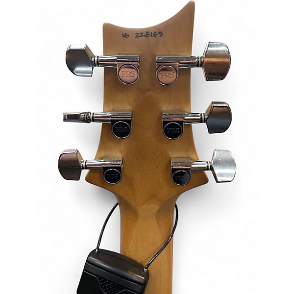 Used PRS CE24 Trans Black Solid Body Electric Guitar