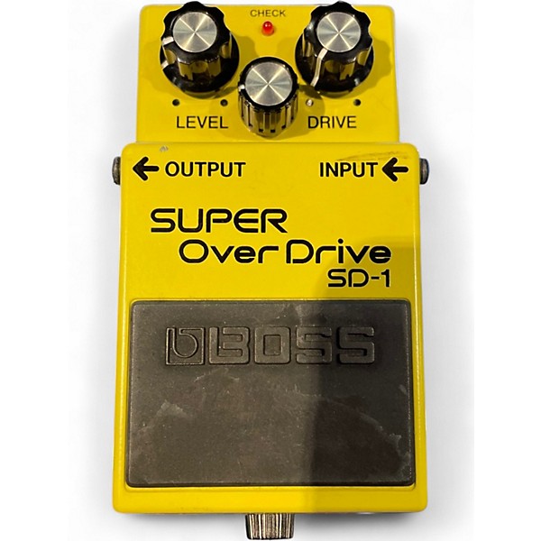 Used BOSS SD1 Super Overdrive Effect Pedal