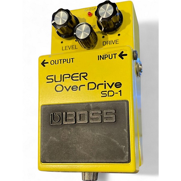 Used BOSS SD1 Super Overdrive Effect Pedal