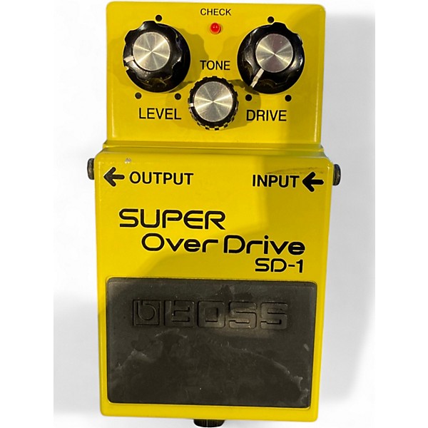 Used BOSS SD1 Super Overdrive Effect Pedal