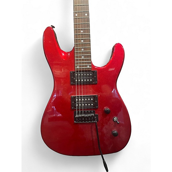 Used Dean VENDETTA Candy Apple Red Solid Body Electric Guitar