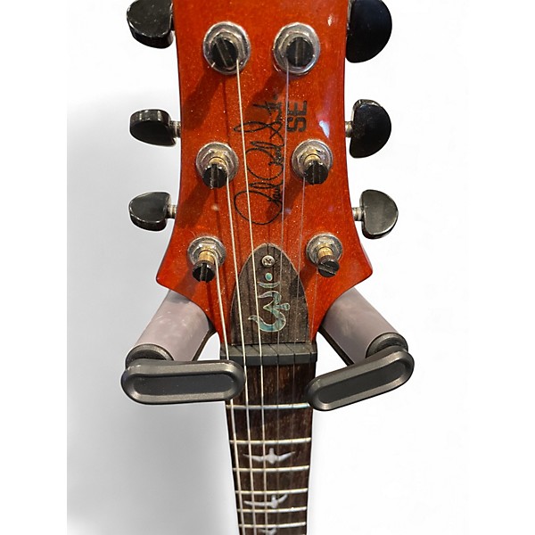 Used 2018 PRS Carlos Santana Signature SE Orange Solid Body Electric Guitar