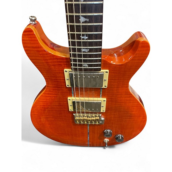 Used 2018 PRS Carlos Santana Signature SE Orange Solid Body Electric Guitar