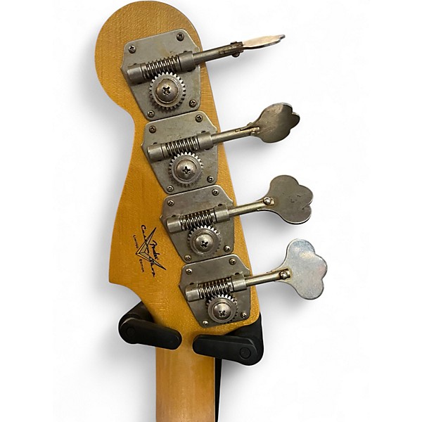 Used 2023 Fender Ltd 59 Precision Bas Journeyman Relic 3 Tone Sunburst Electric Bass Guitar