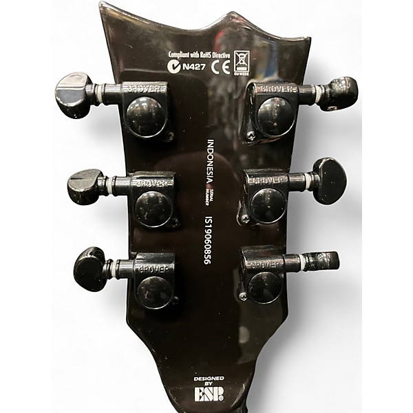 Used ESP LTD EC400 Black Pearl Solid Body Electric Guitar