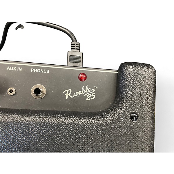 Used Fender Rumble 25 25W 1x8 Bass Combo Amp