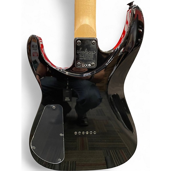 Used Jackson JS32 Dinky Emerald Green Solid Body Electric Guitar