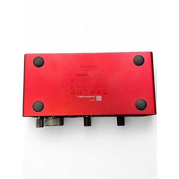 Used Focusrite Scarlett 2i2 Audio Interface