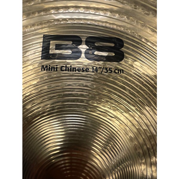 Used SABIAN 14in B8 Chinese Cymbal