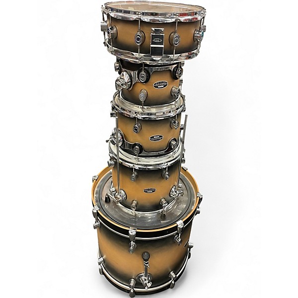 Used 2010 PDP by DW 5 Piece FS SERIES Tobacco Burst Drum Kit