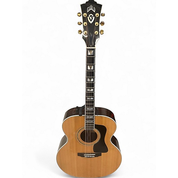 Used Guild JF55-E Natural Acoustic Electric Guitar