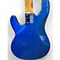 Used OLP StingRay Metallic Blue Electric Bass Guitar