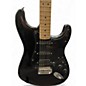 Used Squier Sonic Stratocaster HSS Black Solid Body Electric Guitar